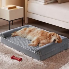 Dog Bed Orthopedic Washable Large Memory Foam Sofa Style 36x27