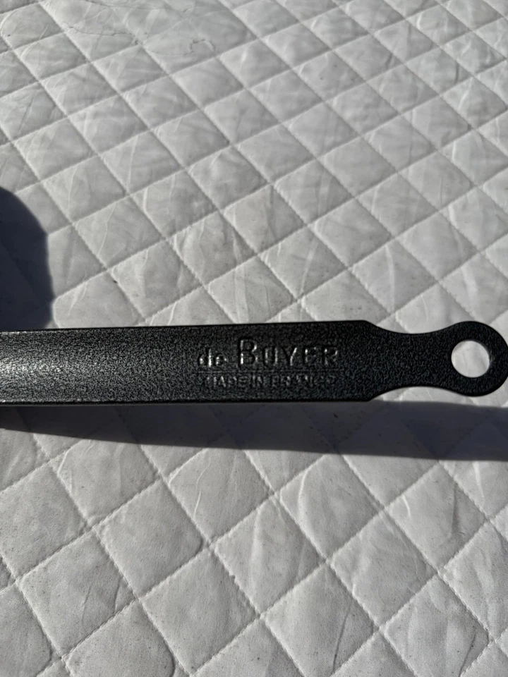 de Buyer 碳钢平底锅 法国制造 - 9.5 英寸煎锅 炎煎煎煎蛋卷绉 — 第 4/4 张图片