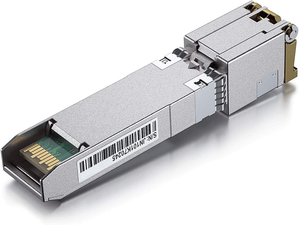 10G SFP+ to RJ45 CAT6a Copper Transceiver Module 30m for Cisco Netgear ...