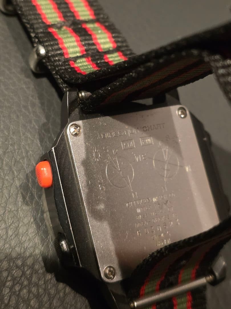 Citizen Digital Sports Wind Jack Wristwatch Yacht Timer Vintage Mens Watch image 5