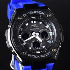 CASIO G-SHOCK GST-W300G-2A1JF Tough Solar Digital Watch Black Blue