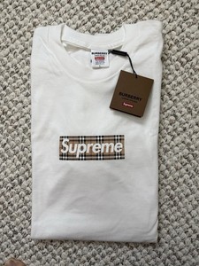 Supreme Burberry Box Logo Tee | eBay