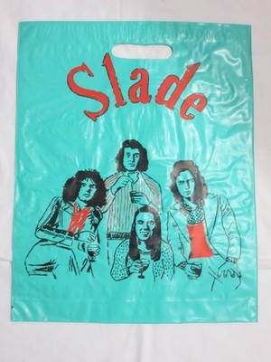 Slade Plastic Carrier Bag late 1970s