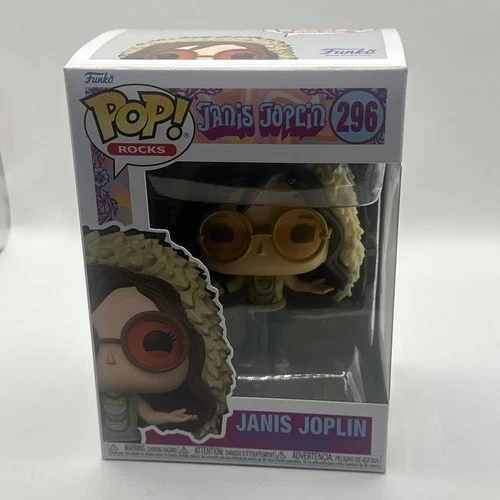 2023 Funko Pop! Rocks Janis Joplin #296 Janis Joplin Vinyl Figure