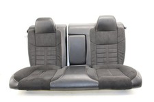 2020 Dodge Challenger Black Suede Sepia Stitching Rear Seat Set Oem Rc64