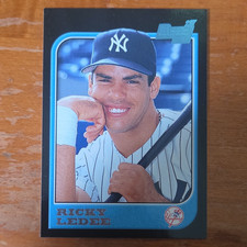 Topps 1997 Bowman Ricky Ledee New York Yankees Rookie #75 Baseball Card. rookie card picture