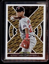 2025 Topps Update Black Gold Kristian Campbell Rookie Boston Red Sox #BG-2