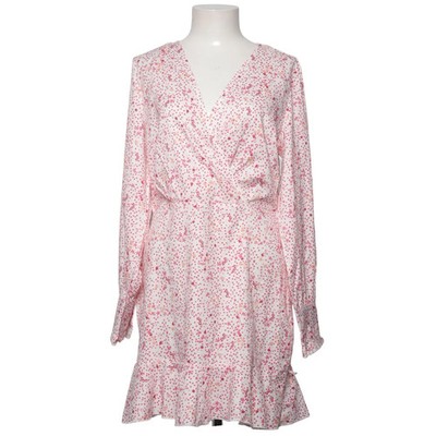 Eilly Bazar, Kleid, Größe: L, Weiß/Pink/Orange, Polyester, Sonstiges, Damen #acB