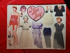 Mix'N'Match I Love Lucy Set Vestiti Magnetici Nuovo In Confezione