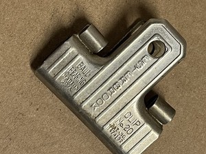 Historical Vintage Ball Bearing paper Clip #20. Eastbrook Steel MFG Co. 1920’s