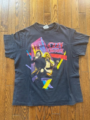 Ozzy Osbourne No Rest for the Wicked Metal Vintage Conc 1980s vintage concert t-shirt, vintage, single stitch, B+ condition