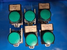Schneider Electric ZBV-B3 LED Green Lamp Module  Lot of 6 