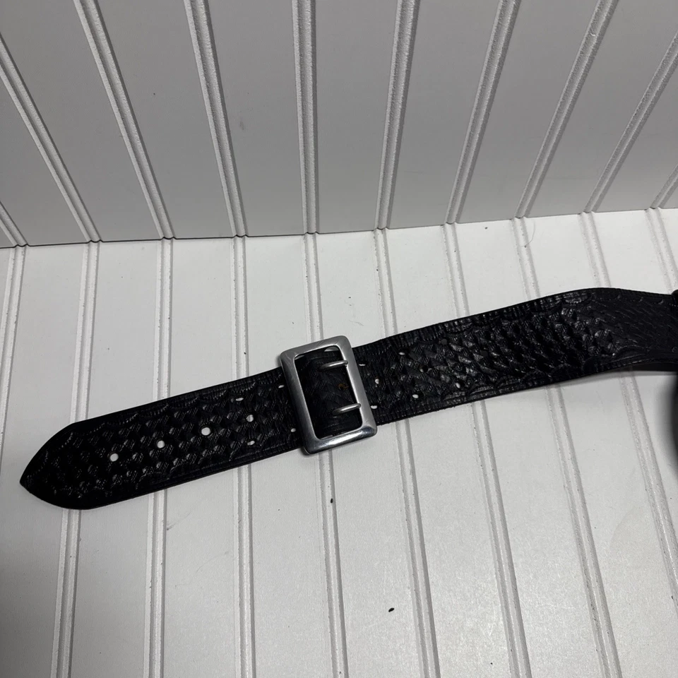 C.A. Cinto/acessórios de couro Hoffman & Son tamanho 36 -POR FAVOR LEIA-* - Imagem 2 de 4