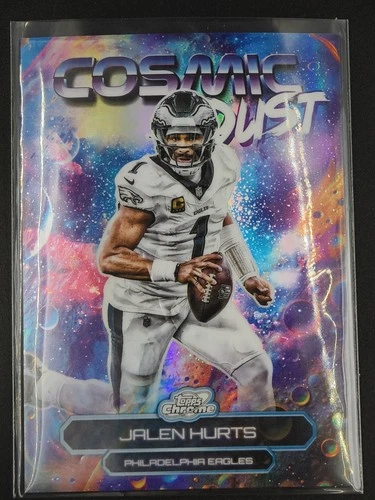 2025 Topps Cosmic Chrome Jalen Hurts Base (RAW)