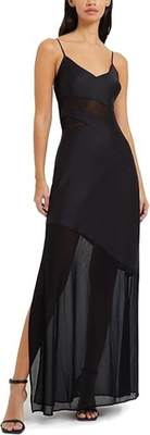 french connection inu satin dress French Connection Women's Inu Satin Strappy Dress at Amazon Women's Clothing store
