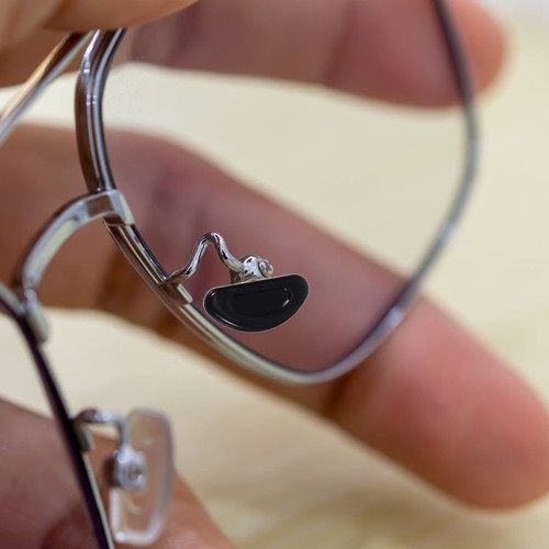 6 pares de almohadillas antideslizantes para la nariz suministros para gafas de repuesto - Imagen 2 de 12