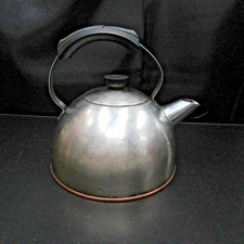 Vintage Revere Ware Tea Kettle Copper Bottom