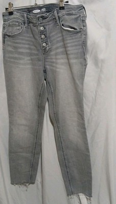Old Navy Womans Size 12 Rockstar Super Skinny Mid Rise Jean See Pics