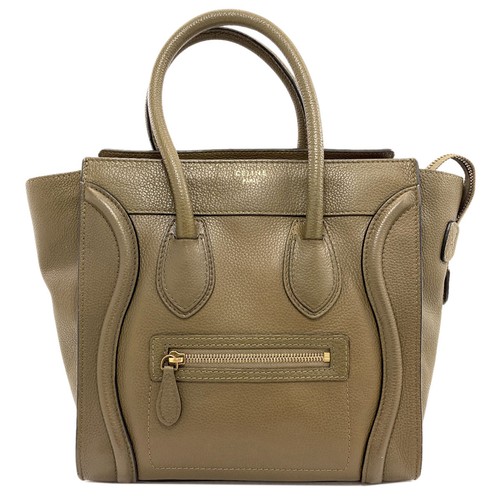 CELINE  Luggage micro Handbag Calf  Ladies [Used]