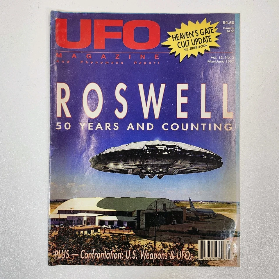 UFO Magazine & Phenomenon Report 3 Issues 1996 1997 Aliens Roswell X-Files Angel - Image 4 of 4