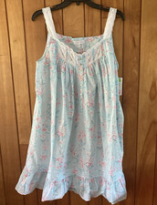 New Eileen West Floral 100% Cotton Lawn Sleev...