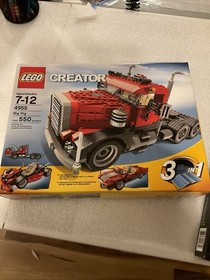 Lego Creator 4955 Big Rig Red Truck New in Sealed Box