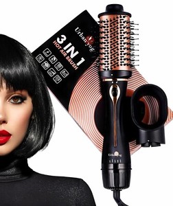 Urban Yog 3-in-1 Hot Air Brush 1.5-inch Barrel Hair Dryer