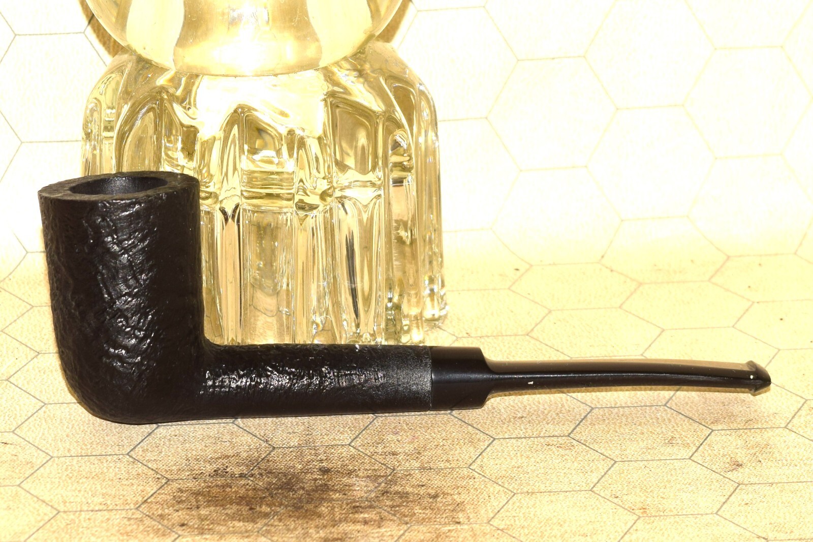 New Unsmoked Small Shag Dublin Shape Tobacco Pipe A693 Falak Tayyeb