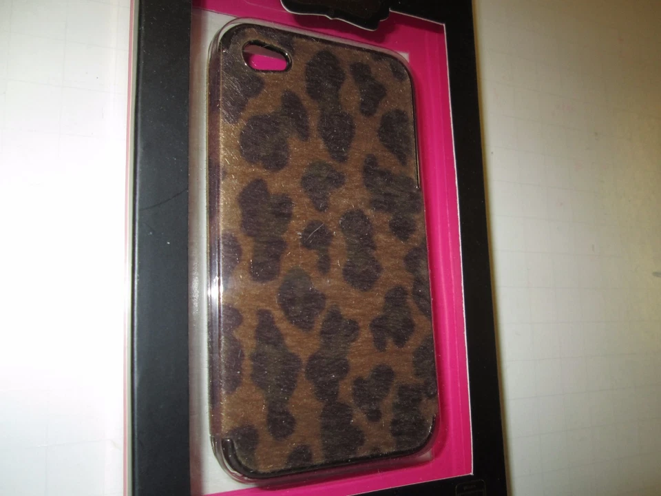 Funda rígida para teléfono iPhone 4/4S, estampado de leopardo, nueva en caja Foto 2 de 4