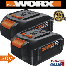2pack For WORX 20V MAX Extend Lithium Battery 20 Volt WA3520 WA3525 WA3575 WG155
