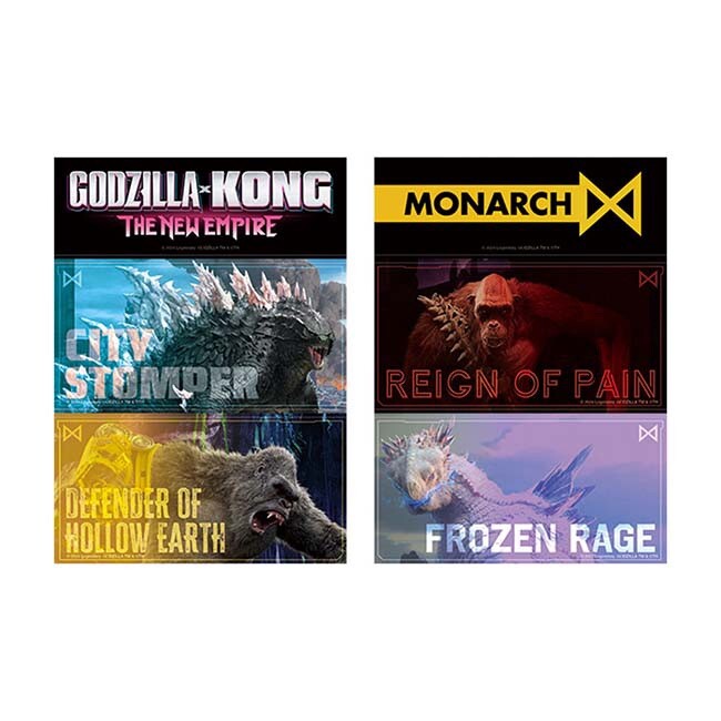 2024 GODZILLA X KONG The New Empire THEATER EXCLUSIVE METALLIC