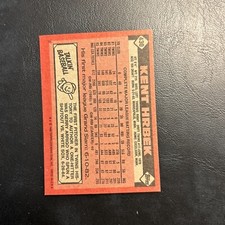 Cb30 1986 Topps #430 Kent, Hrbek, Minnesota Twins