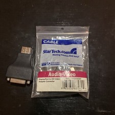 2 StarTech DisplayPort DVI Video Adapter Converter