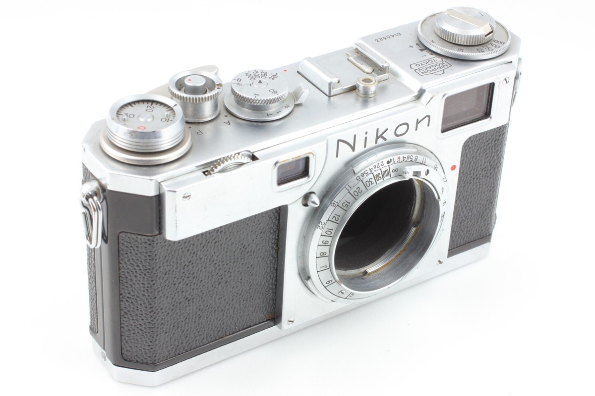 EXC+5】Nikon S2 Rangefinder Sliver film Camera Nikkor H.C EXC+5】Nikon S2 Rangefinder Sliver film Camera Nikkor H.C