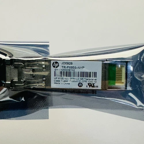 HP X130 10G SFP + LC SR TRANSCEIVER MODULE JD092B