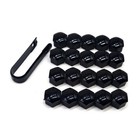<!--F#f_0-->Black Wheel Nut Caps Covers Set of 20 Caps for HSV Holden VE Commodore 21MM<!--F/-->