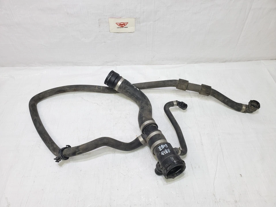 2013-2016 BMW 328i Engine Radiator Coolant Pipe Hose OEM 7589953 — 第 2/4 张图片