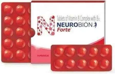 Neurobion Forte Vitamin B3 B6 B12 tablets Supplement Immunity - 150 Tabs