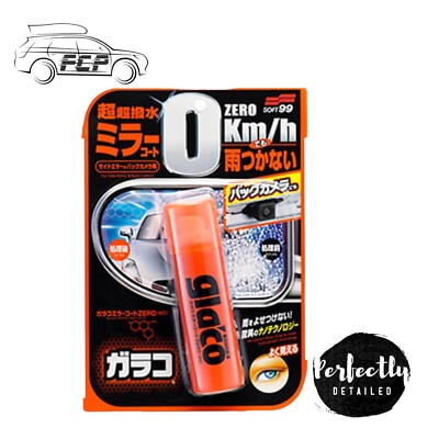 SOFT99 GLACO MIRROR COAT 10309 - HYDROPHOBIC WATER REPELLENT FOR WING MIRRORS