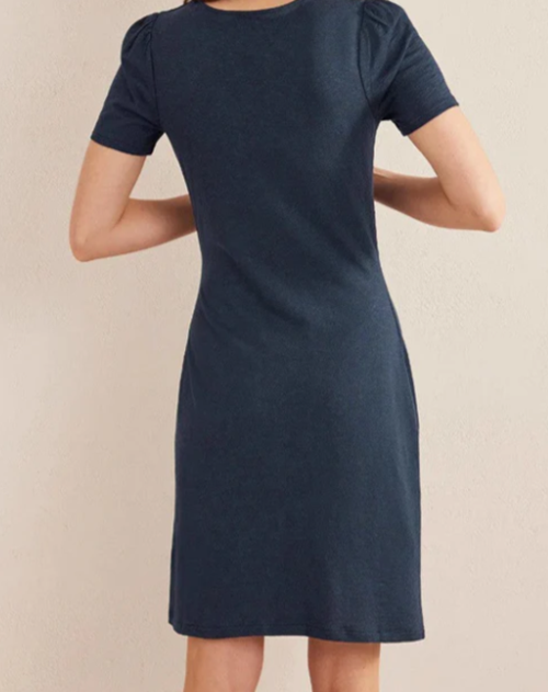 BODEN Knot Front Jersey Dress UK Size 12 Petite new with tags womens eBay