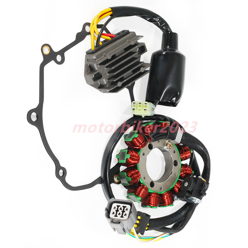 For Kawasaki Stator+Voltage Rectifier+Gasket KX250 KX250X KX250XC