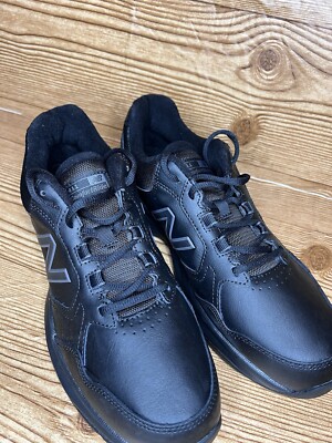 New Balance 411 Mens Size 11.5 D Black Comfort Shoes Walking Sneakers MA411LK1 New Balance 411 Triple Black Mens Comfort Walking Shoes  main image 3