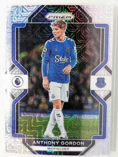 Anthony Gordon Rookie RC 2022-23 Panini Prizm Silver Mojo #232 England