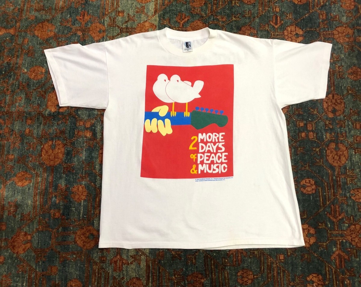 WOODSTOCK 94 Tシャツ XL Vintage 1994 Woodstock Shirt XL – Madd Vintage