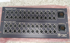 5U XLR Patch Pannel, L/R PA inputs, Tie Lines, Socapex