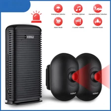 Driveway Garage Alarm Wireless Detector Outdoor Motion Sensor Alarm Security Lot