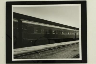 Vintage s/w Foto KY Louisville Nashville L&N Eisenbahn Zug White Pine Pullman