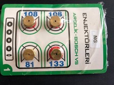 BEKO BOSCH GAS COOK TOP  JET 4x  NIPPLES  2 x108 1x133, 1x81 Gauges Size