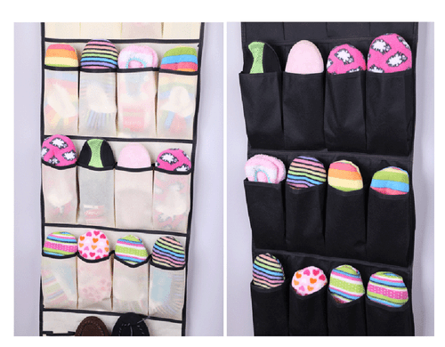 US 1 Packung 20 Taschen über der Tür Schuh Organizer Regal hängende Aufbewahrung Aufhänger - Bild 4 von 19