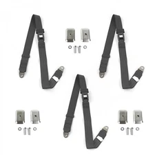 Triumph Spitfire 1962 - 1980 Standard 2pt CH Lap Bench Blt Kit w/BKTS 3 Belts